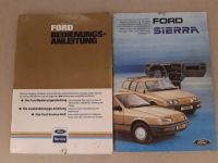 Bedienungsanleitung für Ford Sierra 1985 Thüringen - Gößnitz Vorschau