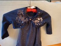 Festliches Kleid mit Bolero dunkelblau mit Glitzer Baden-Württemberg - Albershausen Vorschau