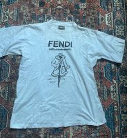 Fendi t-shirt weiß retro vintage alt L/XL Rheinland-Pfalz - Mainz Vorschau