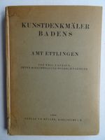 Kunstdenkmäler Badens Amtsbezirk Ettlingen Kreis Karlsruhe 1936 Baden-Württemberg - Königsbach-Stein  Vorschau