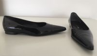 Willy löw shoes Ballerinas Lack Leder Gr. 37 italy schwarz Düsseldorf - Stadtmitte Vorschau