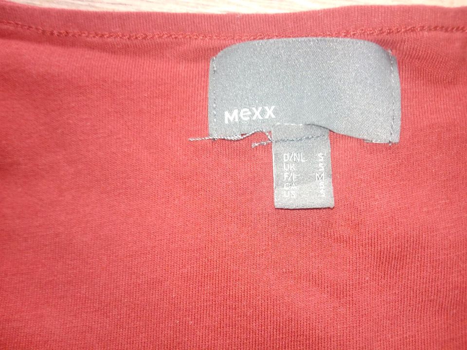 Mexx Top rot mit Perlen Gr S in Oelde