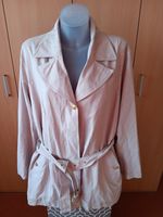 Jacke Gr. 52 "Alredo Pauly" beige mit Gürtel Niedersachsen - Quakenbrück Vorschau