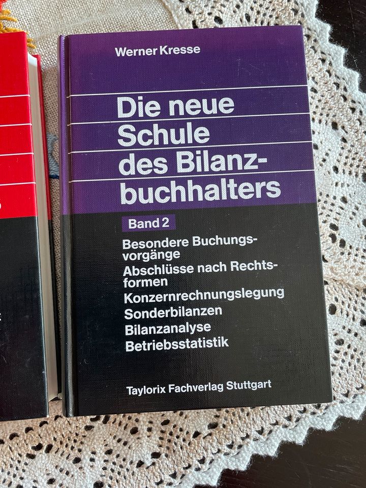 Werner Kresse Die neue Schule des Bilanzbuchhalters Buch Band 1-3 in Uelzen