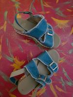 Damen Jeans sandalen  Größe 36 Hessen - Wiesbaden Vorschau