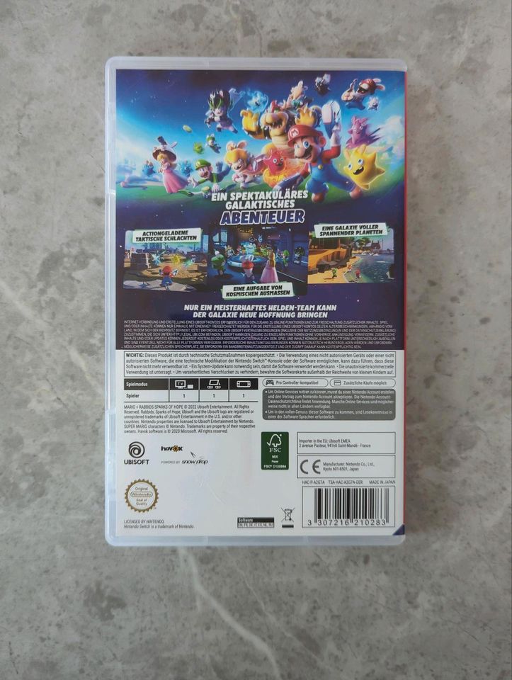 Mario +  Rabbids Sparks of hope Nintendo Switch Spiel in Rottenburg am Neckar