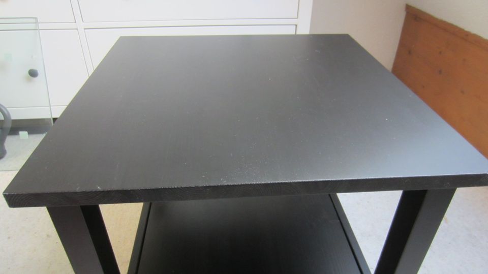 HEMNES Beistelltisch/Couchtisch (schwarz/braun) in Norderstedt