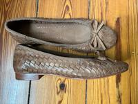 Ballerina, Leder, Marc O’Polo, Braun, Cognac , 38, 37, Sandalen Hamburg-Nord - Hamburg Fuhlsbüttel Vorschau