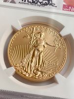 Goldmünze USA – American Eagle Burnished Gold – 2018 – 50 USD Hessen - Wiesbaden Vorschau