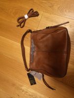 realer handtasche cognac Umhängetasche neu Damen Etikett leder Hessen - Birstein Vorschau