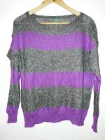 BENETTON MOHAIR PULLOVER GR S 36 grau pink TOP ! Bayern - Zeitlarn Vorschau