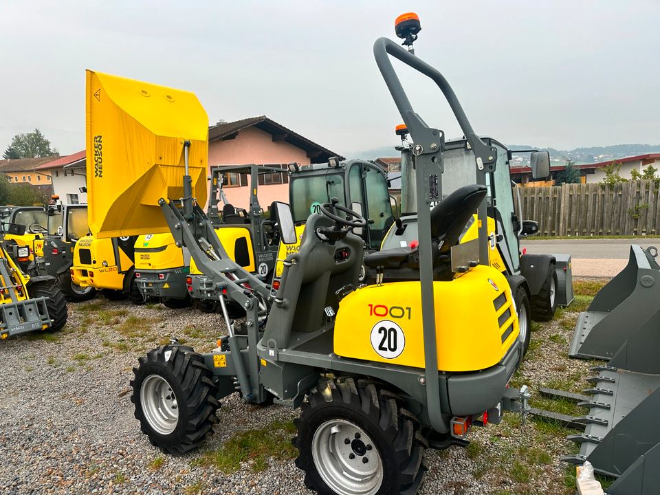 Wacker Neuson 1001 Raddumper NEU Hochkippmulde 21990 netto Dumper in Eschlkam