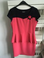 schwarz pinkes Boutiquekleid Sommerkleid aus Mexiko Gr. 40 Dresden - Langebrueck Vorschau