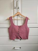 Neu Zara Crop Top Altrosa Rosa M 38, super süß und elegant Bielefeld - Holtkamp Vorschau