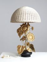 Vintage Sonnenblumen Tischlampe, 1980er-1990er Jahre Münster (Westfalen) - Gievenbeck Vorschau