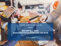 Nürnberg | Sales Associate/Verkaufsberater (m/w/d) | Nürnberg Nürnberg (Mittelfr) - Mitte Vorschau