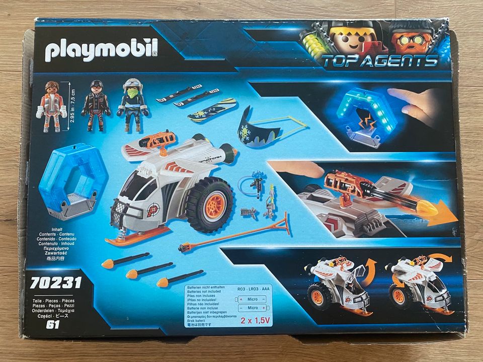 70231 Véhicule Des Neiges De La Spy Team, 'playmobil' Top Agents - N/A -  Kiabi - 44.99€