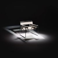 1 von 2 | Knoll International - Marcel Breuer - Wassily Chair | Sessel | Zeitloser Bauhaus Designklassiker | Creme / Weiß Düsseldorf - Pempelfort Vorschau