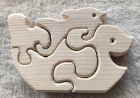 Fische 190x120x18mm Puzzle Holz Kinder Handarbeit undbehandelt Nordrhein-Westfalen - Meckenheim Vorschau