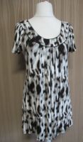 Comma Shirt Minikleid Longshirt Gr. 38 grau schwarz natur animal Nordrhein-Westfalen - Grevenbroich Vorschau