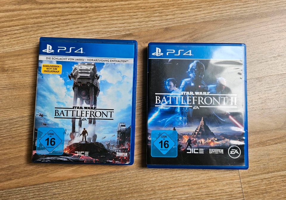 PS4 Spiele Battlefront 1+2 in Duisburg