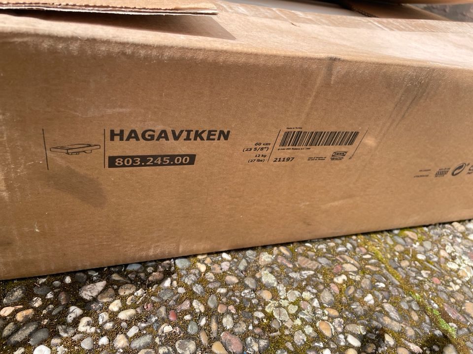 Neuer Waschbecken von Ikea Hagaviken 60 cm in Bad Orb