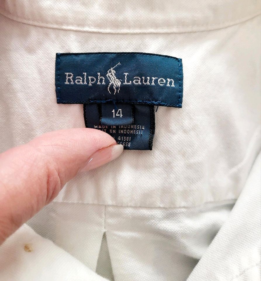 Original Ralph Lauren Hemd Gr 14 in Burgdorf