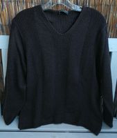 Kaffeebrauner Pullover aus Merinowolle, New Classic made in Italy München - Schwabing-West Vorschau