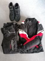 Motorradschutzkleidung; Jacke, Hose und Schuhe Niedersachsen - Nottensdorf Vorschau