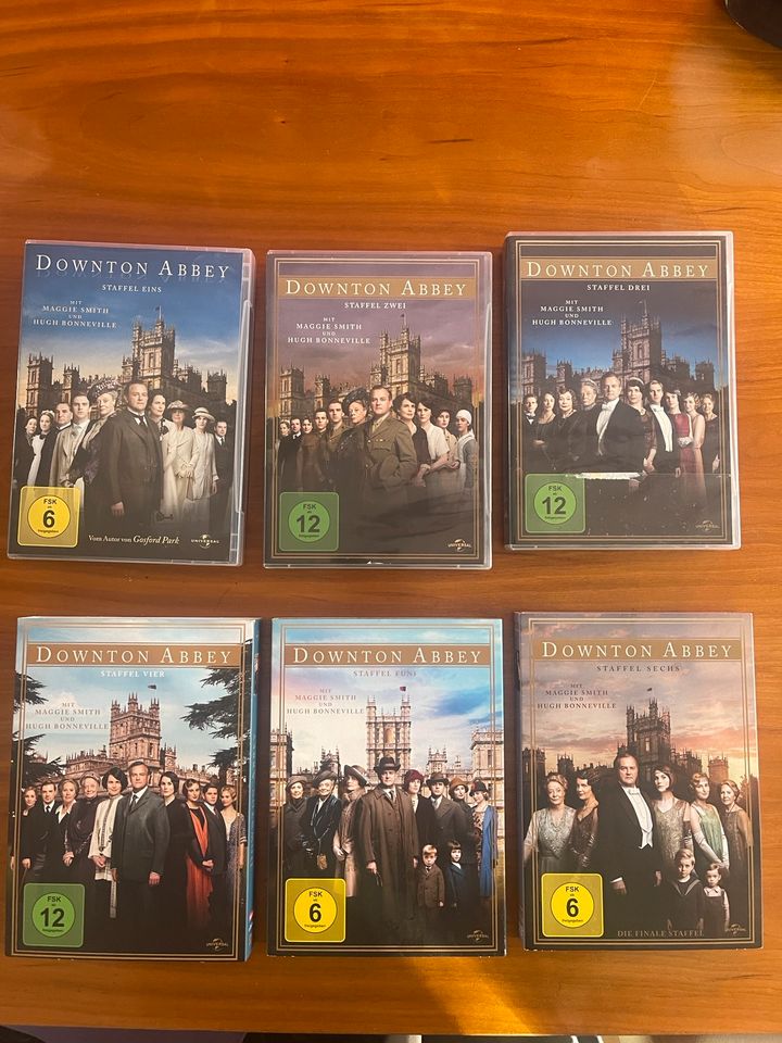 DVD Downton Abbey Staffel 1-6 komplett in Darmstadt