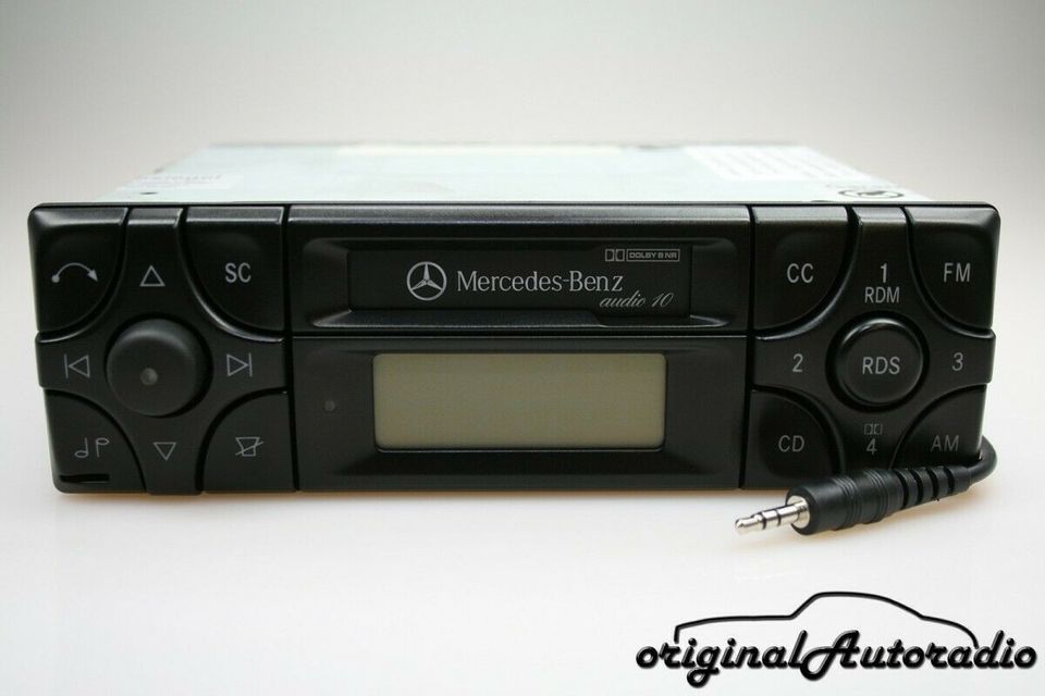 Mercedes Audio 10 BE3100 MP3 AUX-IN Becker Kassette Autoradio in Gütersloh