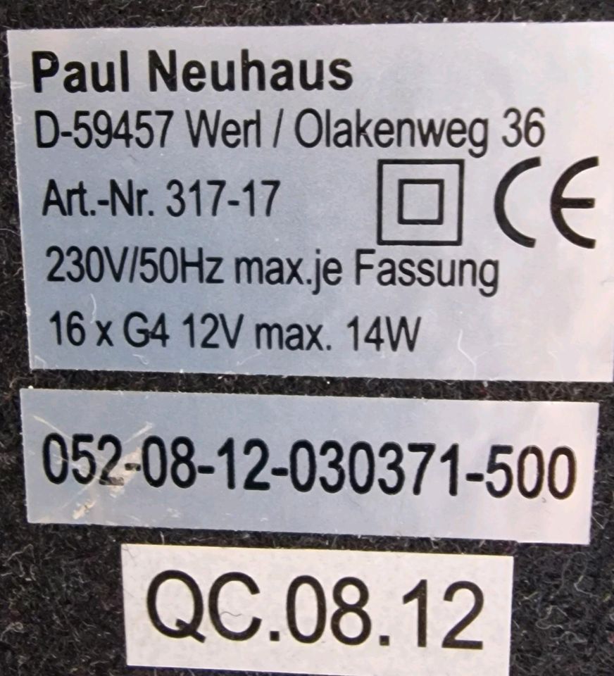 Stehlampe Paul-Neuhaus in Penzberg