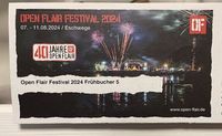 40 Jahre Open Flair Festival Eschwege Dauerkarte August 2024 Hessen - Eschwege Vorschau