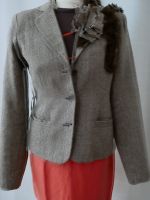 Kurzblazer Blazer Jacke Gr. S/36 braun-beige Süd - Niederrad Vorschau