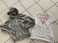 GUESS T-Shirt + H&M Sweatjacke Gr XS „ Top „ komplett 12€ Saarland - Riegelsberg Vorschau