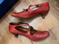 Pumps Tracht rot Tango Ballerina Absatz 37 verspielt Dirndlschuhe Köln - Ehrenfeld Vorschau