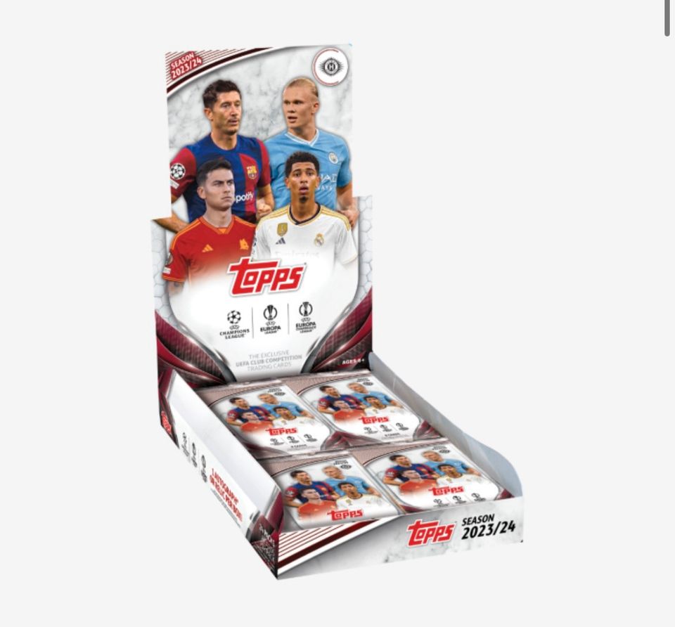 Topps® UEFA Club Competitions 23/24 - Hobby Box in Heidelberg