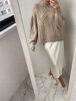 neu! alpaka wolle pullover pink powder beige h&m Nordrhein-Westfalen - Gangelt Vorschau