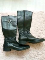 Stiefel Damenstiefel Schuhe  GEOX SCHWARZ GR 39 LEDER Sachsen-Anhalt - Haldensleben Vorschau