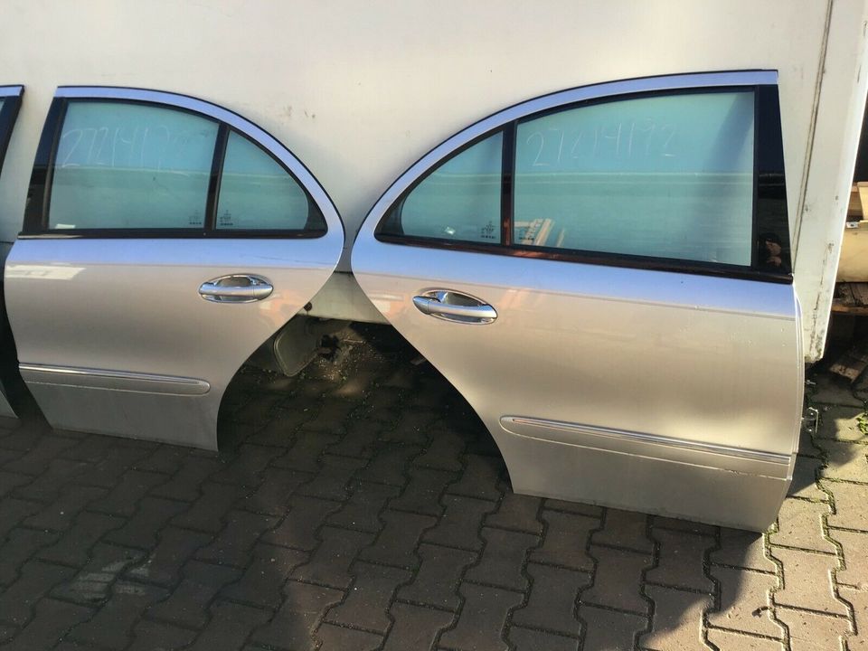 Mercedes Benz W211 Kompletter Satz Türen Farbe 744 Silbermet. in Havixbeck