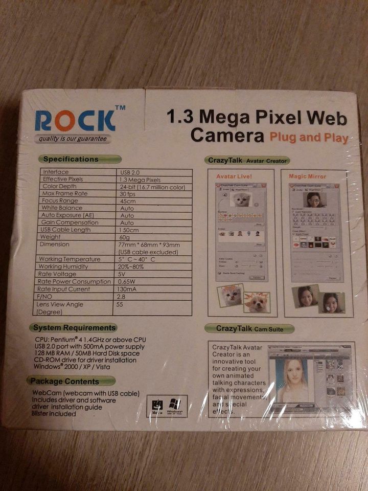 1.3 Mega Pixel Web Camera neu original verpackt in Frechen
