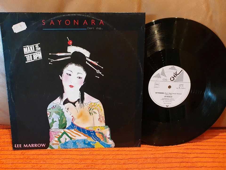 Lee Marrow - Sayonara / Maxi-Single Schallplatte Vinyl in Bochum