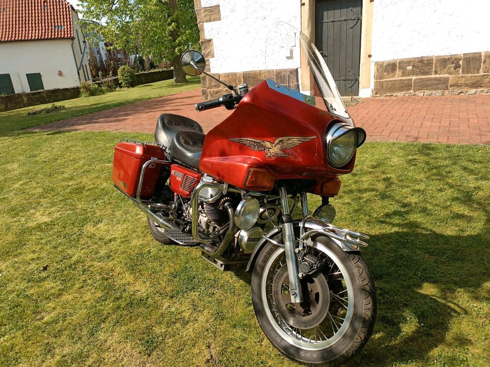 Moto Guzzi Vintage Klassik Bike Oldtimer Tourer in Minden