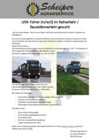 LKW- Fahrer (m/w/d) im Nahverkehr /  Baustellenverkehr gesucht Niedersachsen - Bad Laer Vorschau