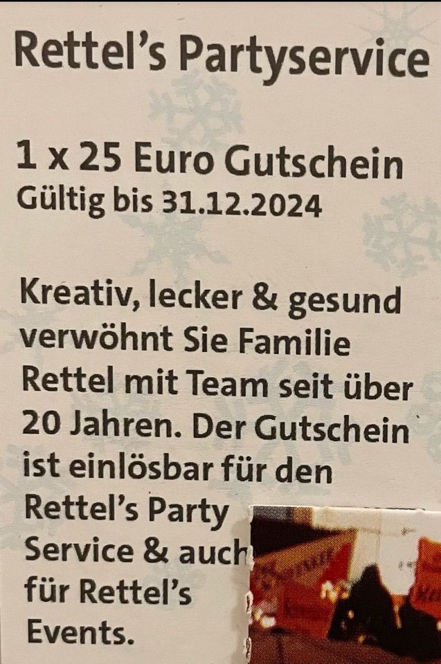 Gutscheine Rettel’s Partyservice, 10€ statt 25€ in Saarbrücken