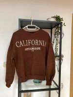Sweatshirt, Hoodie mit Logo „California“ in braun Bayern - Geisenhausen Vorschau