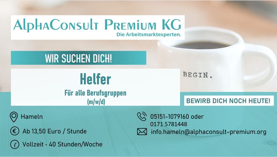 Metallbearbeiter (m/w/d) in Hameln