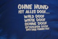 Blaues Sweatshirt für Hundefreunde Brandenburg - Ludwigsfelde Vorschau