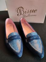 Bisue Ballerinas, Blau, Leder Gr.39, TIPTOP Nordrhein-Westfalen - Tönisvorst Vorschau