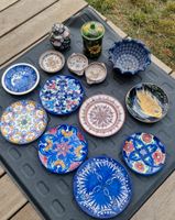 Toskanische Keramik Handbemalte italienische Teller und Vase ⭐ München - Pasing-Obermenzing Vorschau